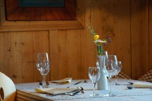 Nápoje v ubytovaní Agriturismo Lüch de Vanc