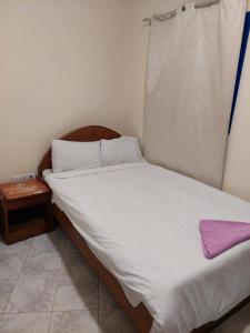 Postel nebo postele na pokoji v ubytování Canary Hotel