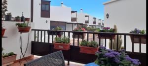 A balcony or terrace at Suite Bucica