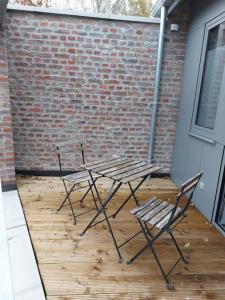 Patio nebo venkovní prostory v ubytování Aux six fontaines + 3 fotografie