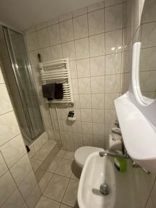 Kúpeľňa v ubytovaní Pokoje gościnne Harnaś