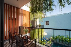 Coco Island Villa的阳台或露台