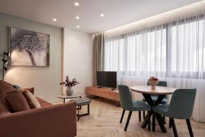 A television and/or entertainment centre at Hestia - Dimitressa 4