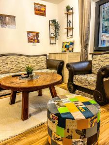 Et sittehjørne på Vila Bašić Vlašić Apartman MEDO