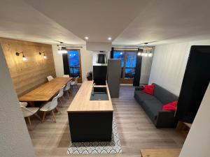 Posedenie v ubytovaní Duplex 12p St Sorlin D'arves résidence Odalys