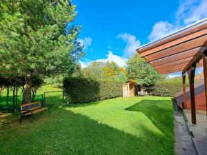 A garden outside Vila Devana