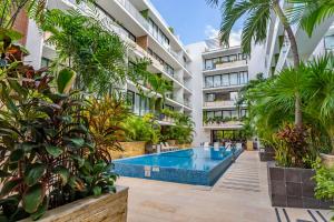 Bazén v ubytování The City Playa nebo v jeho okolí