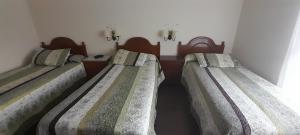 Hostal Hispanoにあるベッド