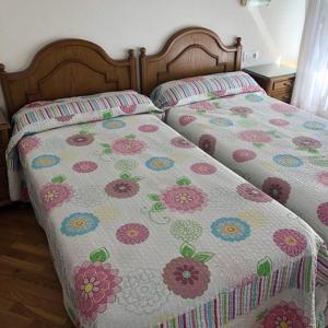 Hostal Hispanoにあるベッド