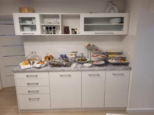 Eldhús eða eldhúskrókur á Apartamenty Wisła Centrum