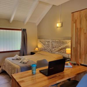 Postel nebo postele na pokoji v ubytování Apartamentos Andrea
