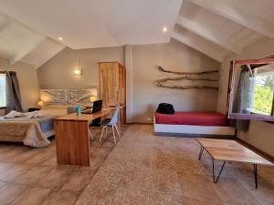 Postel nebo postele na pokoji v ubytování Apartamentos Andrea