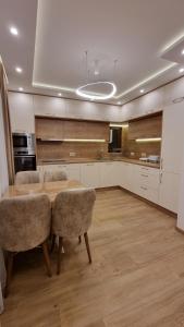 Kuchyň nebo kuchyňský kout v ubytování Guest House Gogemi