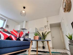 Televízia a/alebo spoločenská miestnosť v ubytovaní Superbe Type 2 - Cosy et Chaleureux