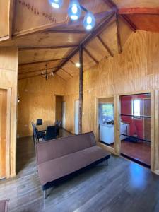 Η κουζίνα ή μικρή κουζίνα στο Cabañas Francisca