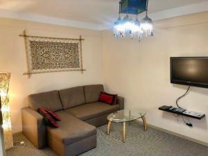 Зона вітальні в Kyiv apartment on Starokyivskaya lane 5