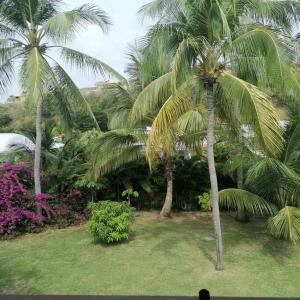 สวนหย่อมนอก Apt Almas, en résidence avec piscine