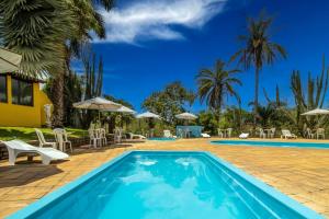 Bazén v ubytování Hotel Fazenda Minas Real nebo v jeho okolí
