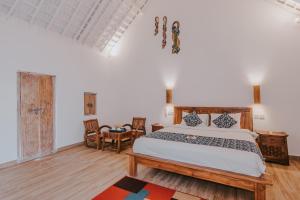 Postel nebo postele na pokoji v ubytování Dream Beach Huts