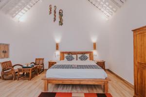 Postel nebo postele na pokoji v ubytování Dream Beach Huts
