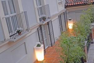 Balkón nebo terasa v ubytování B&B Terres D'Aventure Suites