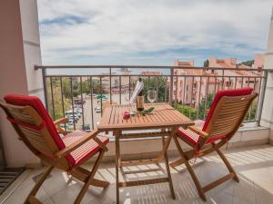 Balkón nebo terasa v ubytování Hotel Petrovac