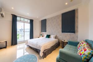 Postel nebo postele na pokoji v ubytování Romatic Venice Homestay