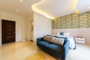 Postel nebo postele na pokoji v ubytování Romatic Venice Homestay