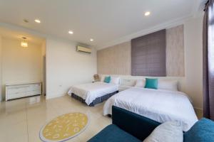 Postel nebo postele na pokoji v ubytování Romatic Venice Homestay