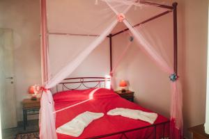 A bed or beds in a room at Villa Christa