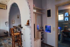 A television and/or entertainment centre at Villa Christa