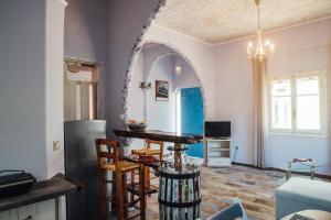 A television and/or entertainment centre at Villa Christa