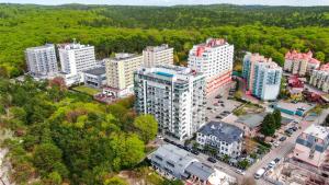 Výhľad na mesto Międzyzdroje alebo výhľad na mesto priamo z apartmánu