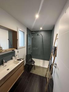 Koupelna v ubytování Villa moderne