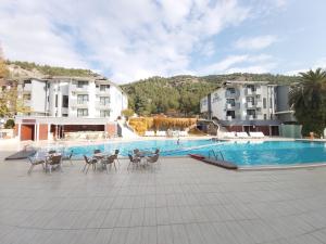 Bazén v ubytování Pam Thermal Hotel Clinic & Spa nebo v jeho okolí