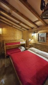 Postel nebo postele na pokoji v ubytování B&B Chalet