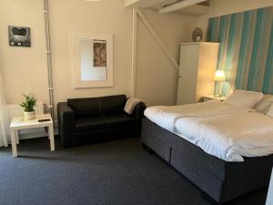 Postel nebo postele na pokoji v ubytování Björnlokan B&B