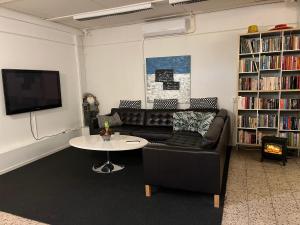 Knihovna v bed and breakfast