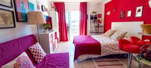 Posezení v ubytování Cozy Studio Las Americas