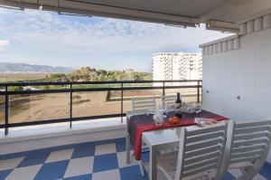 A balcony or terrace at Alejandrita