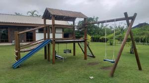 Ein Kinderspielbereich in der Unterkunft Villa da Enseada, Praia do Forte