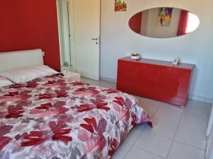 A bed or beds in a room at CASA FLAN