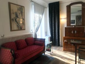 Chambres d'hôtes Vue sur la Muraille de Sens的休息区