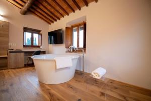Et badeværelse på Villa Barberino