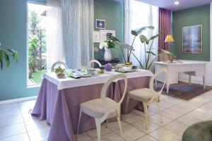 Posezení v ubytování B&B Maison Biagetti