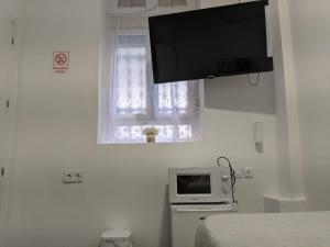 TV a/nebo společenská místnost v ubytování Pension Susita