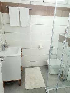 A bathroom at Oaza apartmani 4