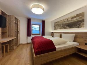 Postel nebo postele na pokoji v ubytování Haus Walch