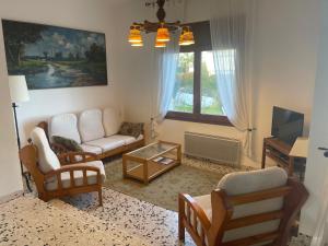 TV a/nebo společenská místnost v ubytování Apartmento Sant Pau 7