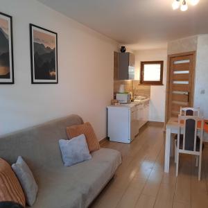 Kuchyňa alebo kuchynka v ubytovaní Apartament dwupoziomowy u Samków